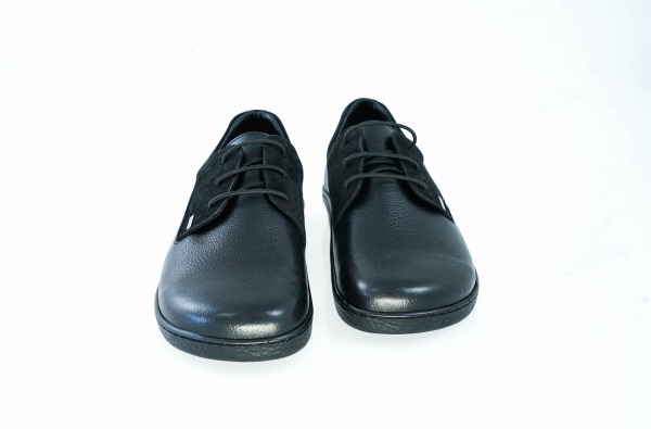 anutta ortopedik erkek bağcıklı ayakkabı (siyah)