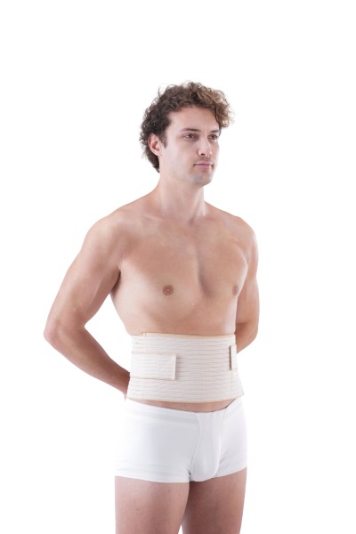 destekli bel-karın korsesi-bedensiz