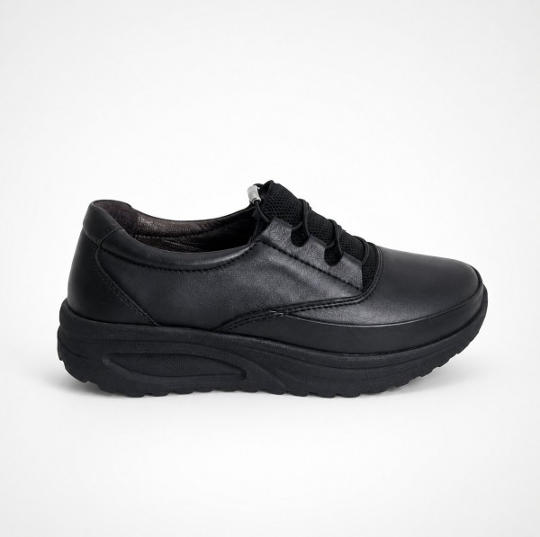 forever orthopedic women shoe black