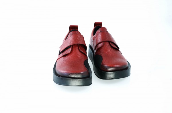 landfort ortopedik hallux valgus ayakkabı bayan (kırmızı)