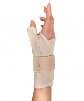 static hand & wrist splint with thumb support unisize (cotton fabric)