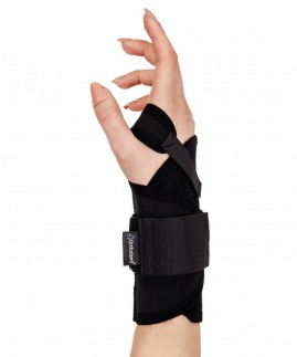 hand & wrist splint unisize black colour ( cotton fabric )
