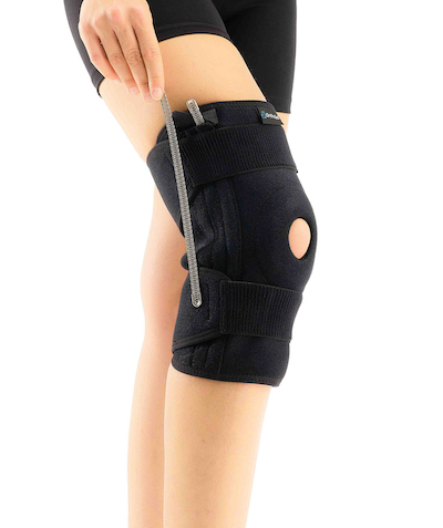ligament and patella backed knee support unisize (flexible baleen)